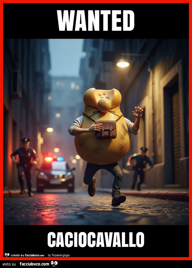 Wanted caciocavallo