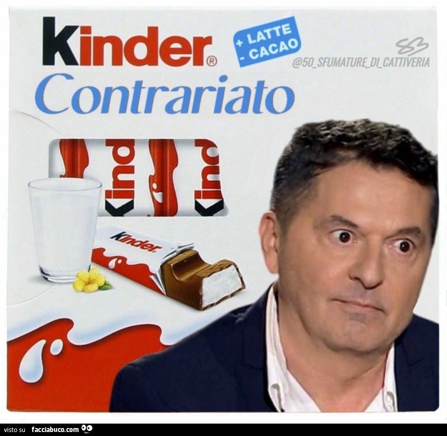 Kinder contrariato