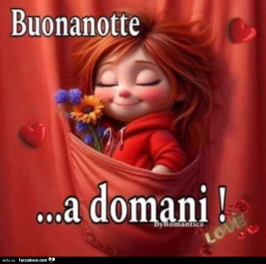 Buonanotte… a domani