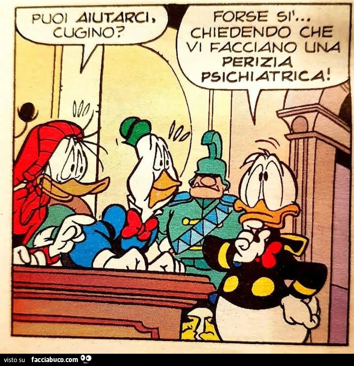 Puoi aiutarci cugino