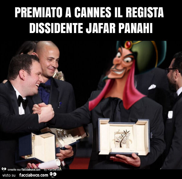 Premiato a cannes il regista dissidente jafar panahi