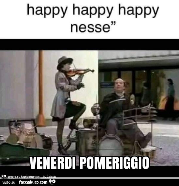 Venerdi pomeriggio