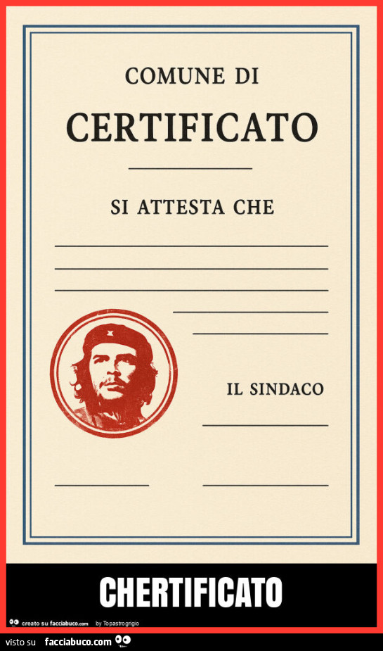 Chertificato