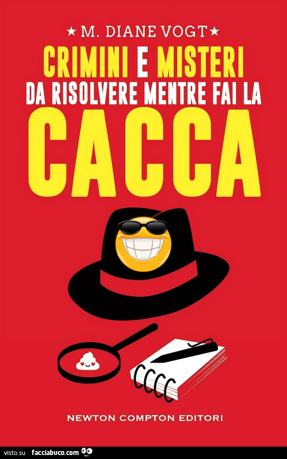 Crimini e misteri da risolvere mentre fai la cacca