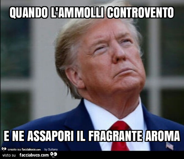 Quando l'ammolli controvento e ne assapori il fragrante aroma