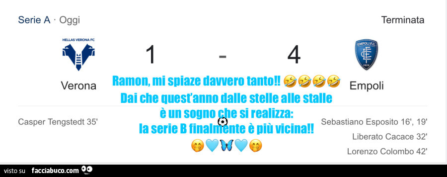 Al contrario di alcuni maleducati di facciabuco che bloccano per poi sommergerli indisturbati delle peggio cose, c'è più gusto nel rispondere apertamente, ma in modo educato