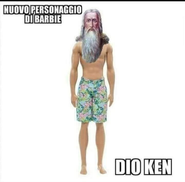 Nuovo personaggio di barbie. Dio Ken