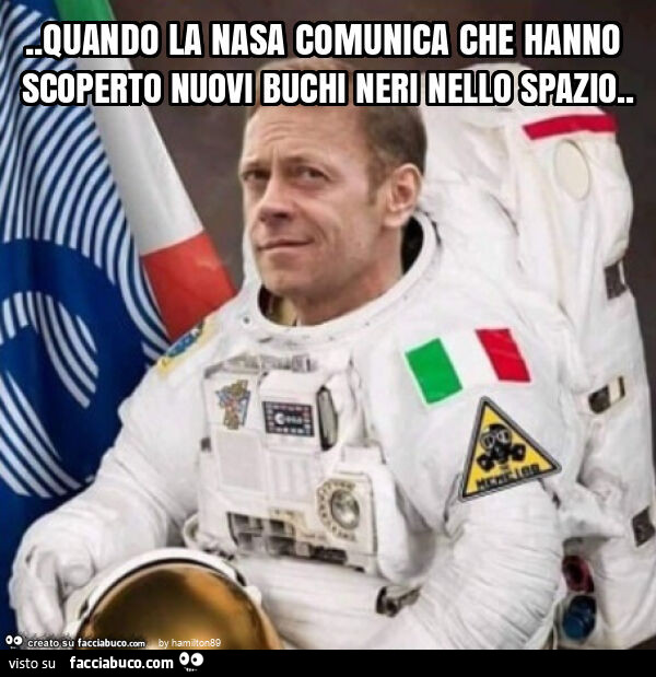 Quando la nasa comunica che hanno scoperto nuovi buchi neri nello spazio