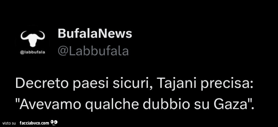 Decreto paesi sicuri, tajani precisa: avevamo qualche dubbio su gaza