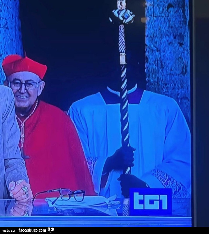 Nero dietro il bastone