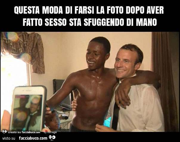 Questa moda di farsi la foto dopo aver fatto sesso sta sfuggendo di mano