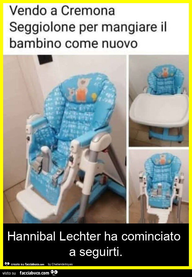 Hannibal lechter ha cominciato a seguirti