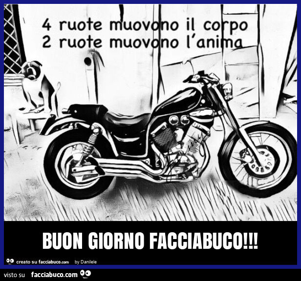 Buon giorno facciabuco