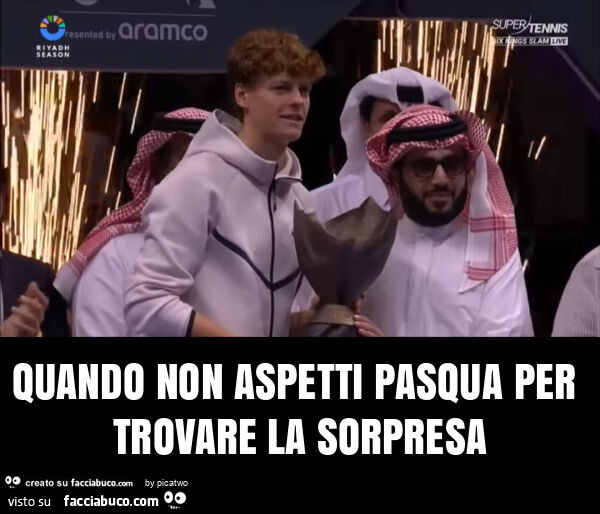 Quando non aspetti pasqua per trovare la sorpresa