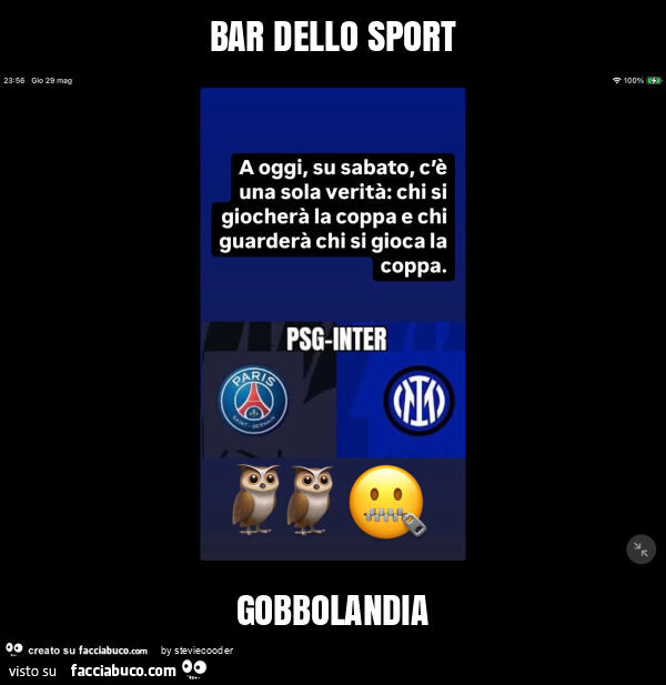 Bar dello sport gobbolandia