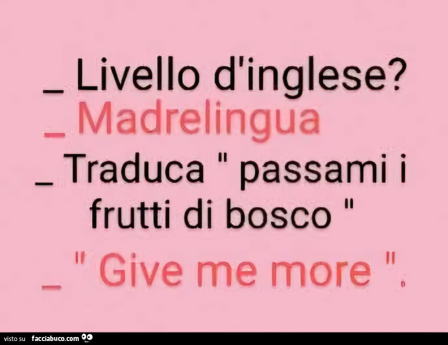 Inglese