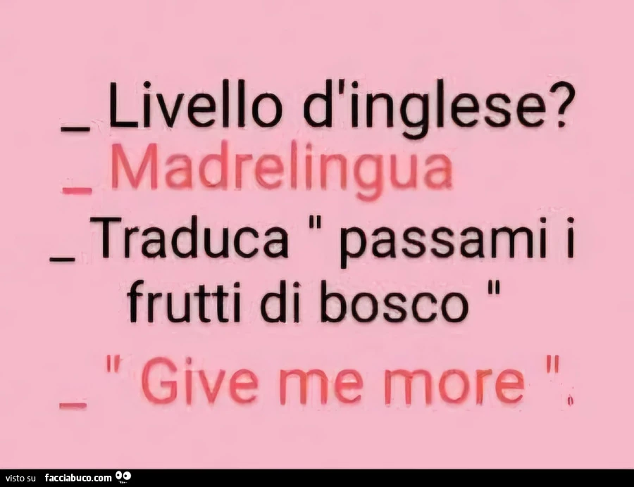 Inglese