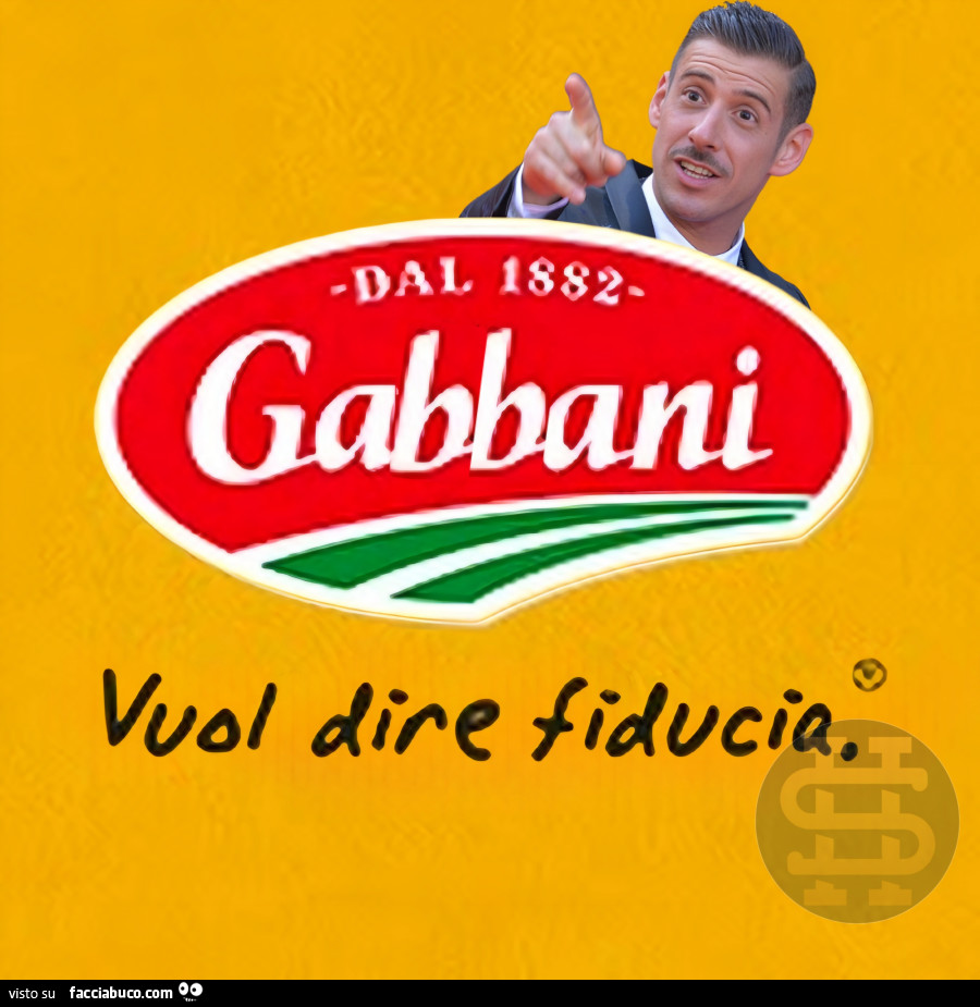 Gabbani vuol dire fiducia