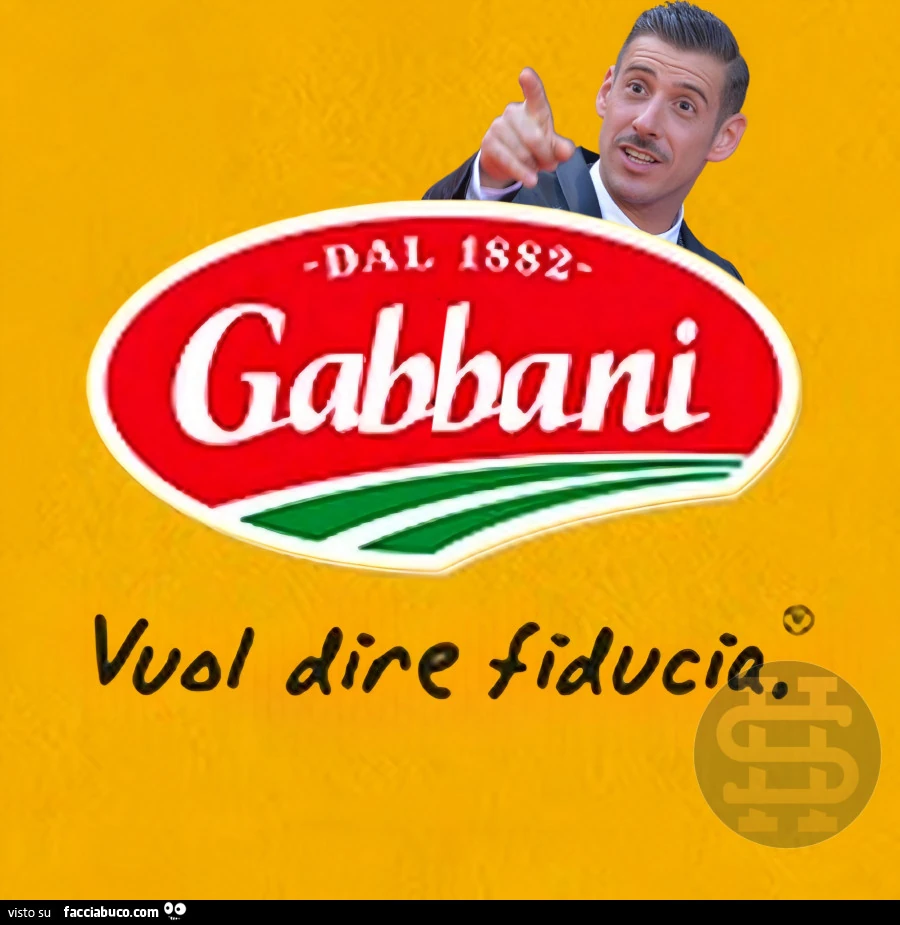 Gabbani vuol dire fiducia