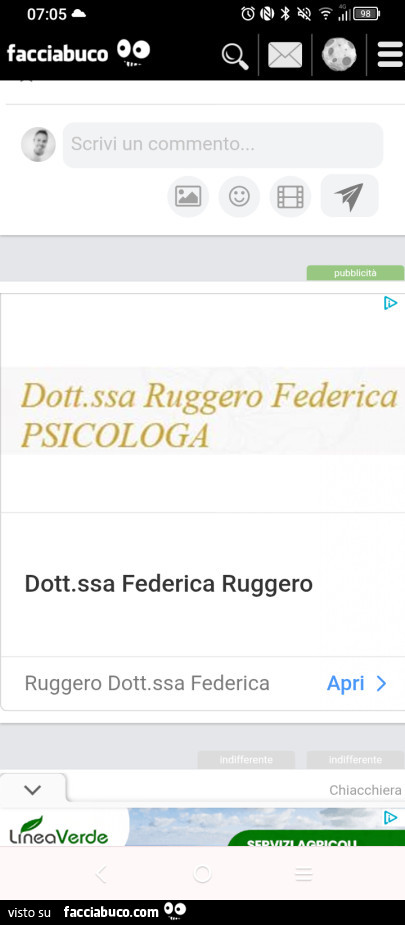 Pubblicità Psicologa