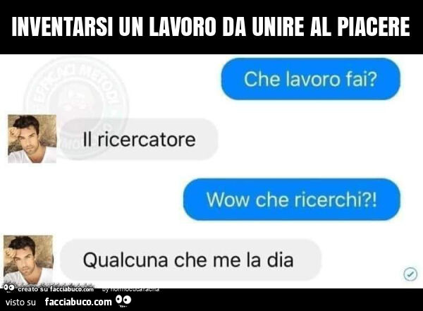 Inventarsi un lavoro da unire al piacere