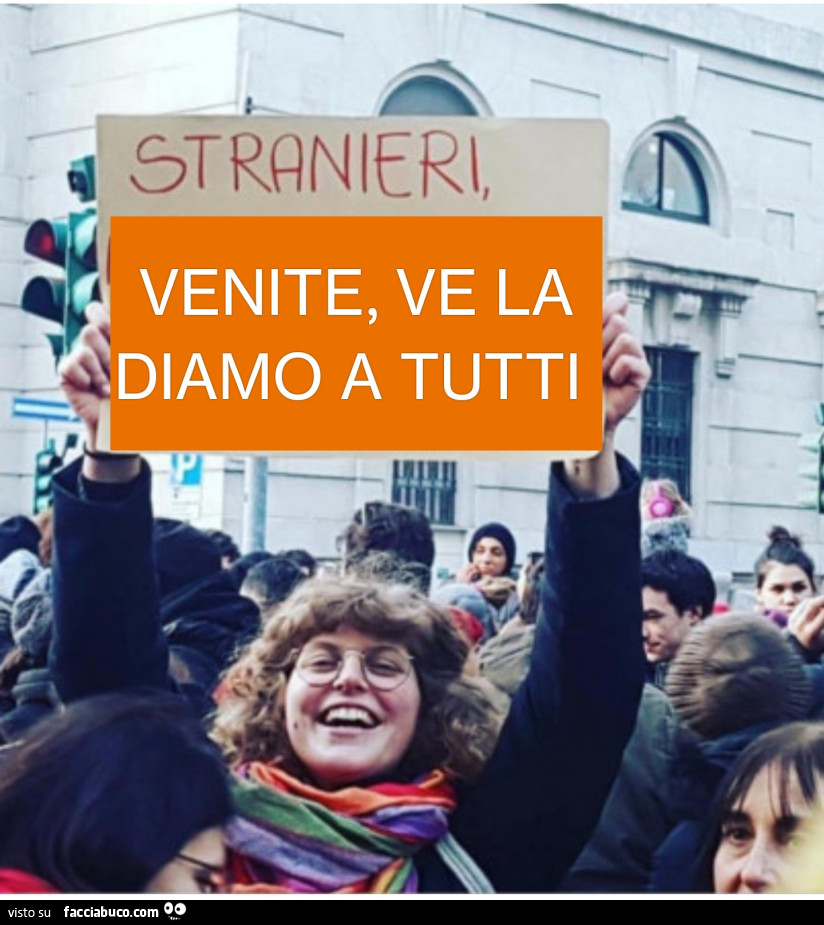 Donne di sinistra e immigrati