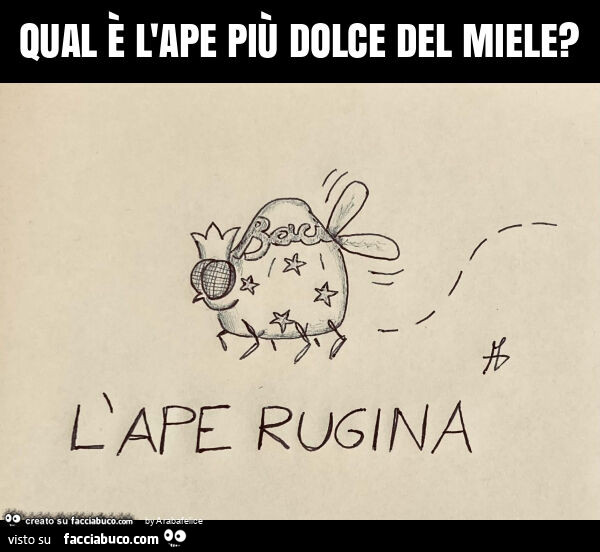 Qual è l'ape più dolce del miele?