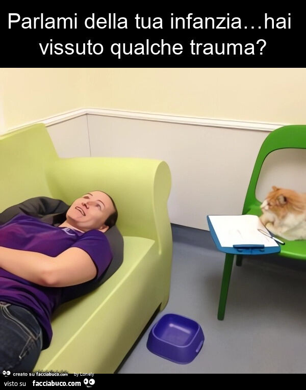 Parlami della tua infanzia… hai vissuto qualche trauma?
