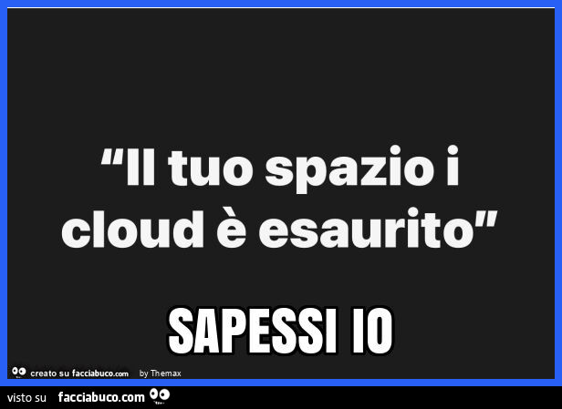 Sapessi io