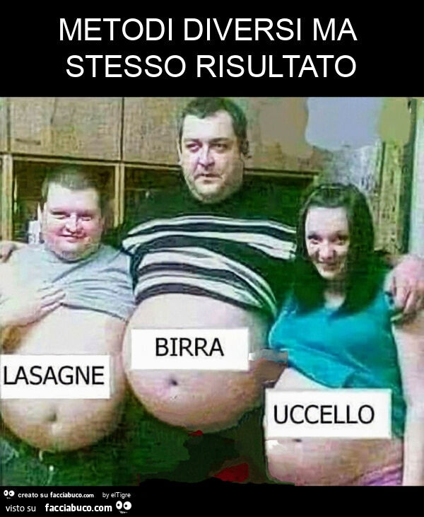 Metodi diversi ma stesso risultato