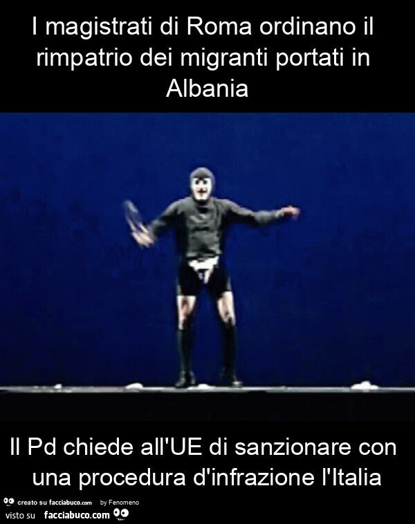 I magistrati di roma ordinano il rimpatrio dei migranti portati in albania il pd chiede all'ue di sanzionare con una procedura d'infrazione l'italia