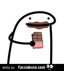 Mangia la cioccolata
