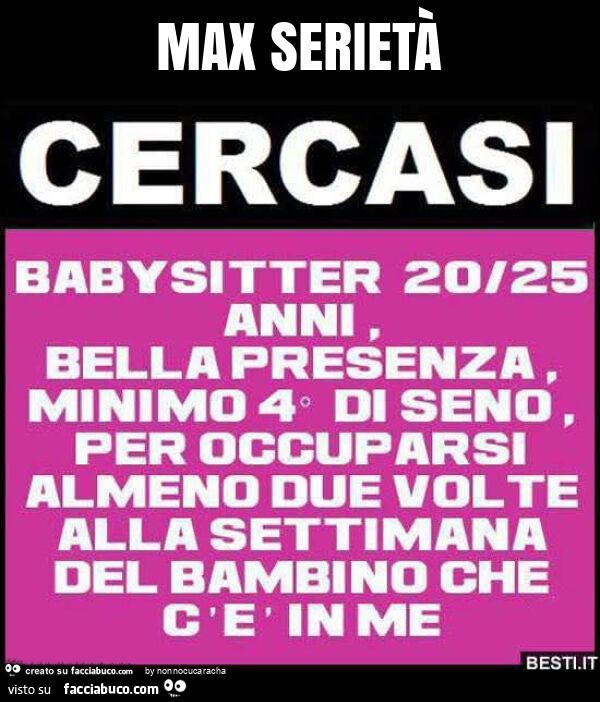 Max serietà
