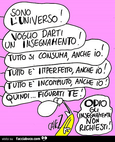 Cavez. Sono l'Universo