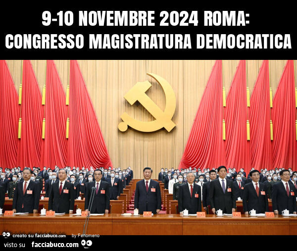 9-10 novembre 2024 roma: congresso magistratura democratica