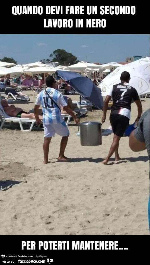 Quando devi fare un secondo lavoro in nero per poterti mantenere