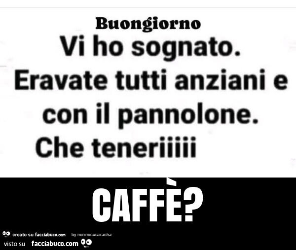 Caffè?