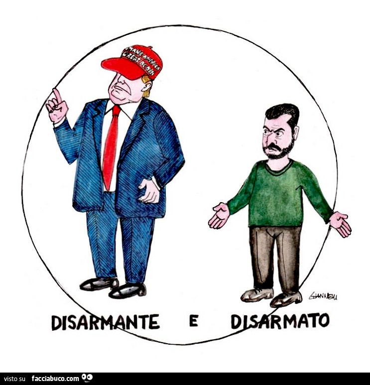 Disarmante e disarmato