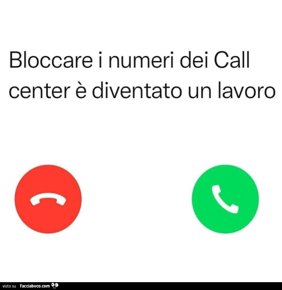 Bloccare i numeri dei call center è diventato un lavoro