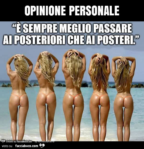 Opinione personale