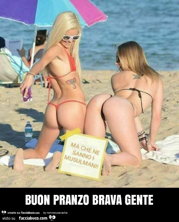 Buon pranzo brava gente