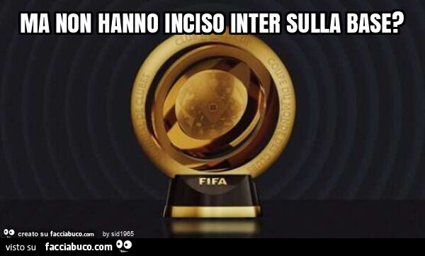 Ma non hanno inciso inter sulla base?