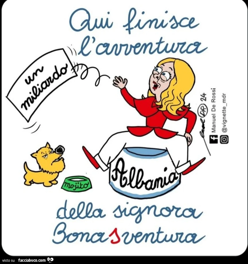 Qui finisce l'avventura della signora Bonasventura