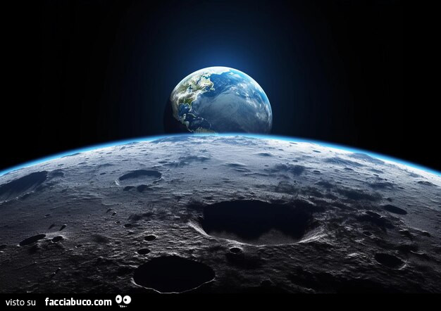 Buona notte dalla luna