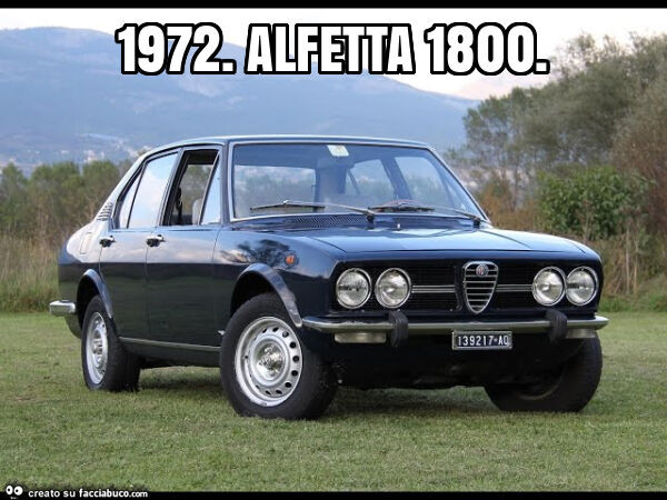 1972. Alfetta 1800