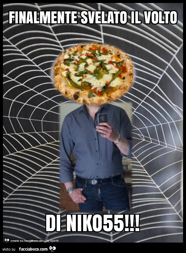 Finalmente svelato il volto di niko55