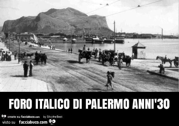 Foro italico di palermo annì30