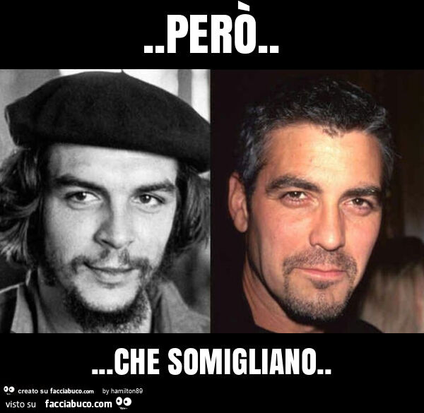 Però… che somigliano