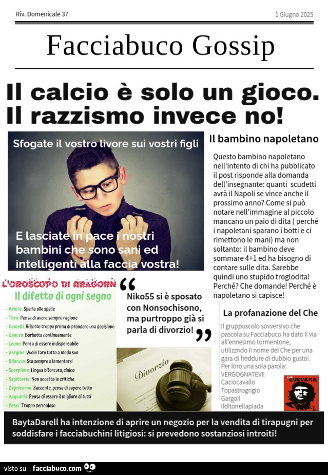 Facciabuco Gossip 37