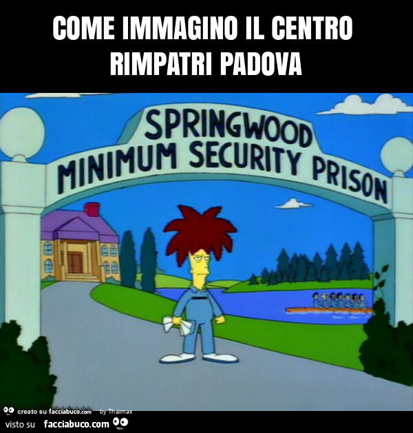 Come immagino il centro rimpatri padova